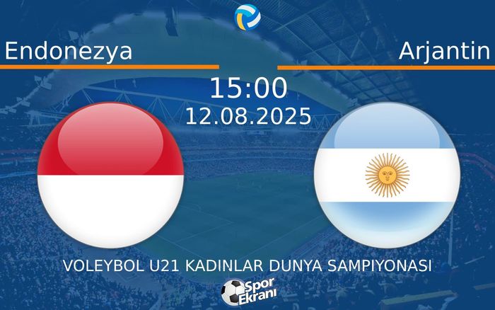 12 Ağustos 2025 Endonezya vs Arjantin maçı Hangi Kanalda Saat Kaçta Yayınlanacak?
