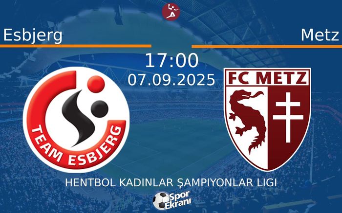 07 Eylül 2025 Esbjerg vs Metz maçı Hangi Kanalda Saat Kaçta Yayınlanacak? 07 Eylül 2025 Esbjerg vs Metz maçı Hangi Kanalda Saat Kaçta Yayınlanacak?