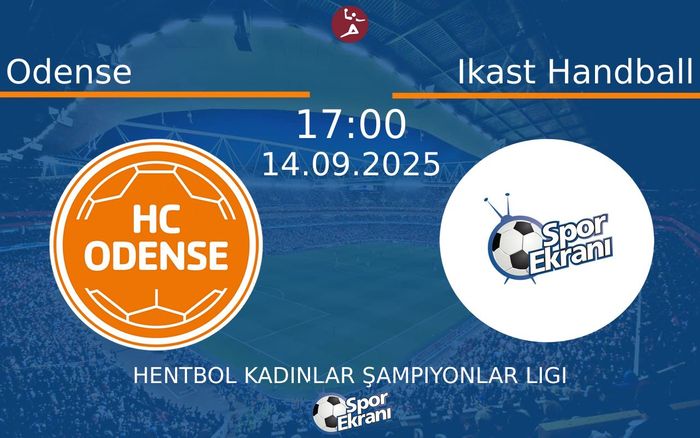 14 Eylül 2025 Odense vs Ikast Handball maçı Hangi Kanalda Saat Kaçta Yayınlanacak?