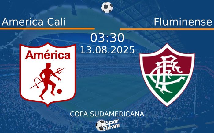 13 Ağustos 2025 America Cali vs Fluminense maçı Hangi Kanalda Saat Kaçta Yayınlanacak? 13 Ağustos 2025 America Cali vs Fluminense maçı Hangi Kanalda Saat Kaçta Yayınlanacak?