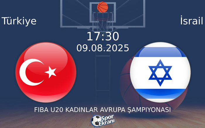 09 Ağustos 2025 Türkiye vs İsrail maçı Hangi Kanalda Saat Kaçta Yayınlanacak?