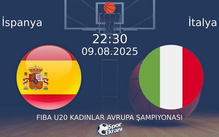 09 Ağustos 2025 İspanya vs İtalya maçı Hangi Kanalda Saat Kaçta Yayınlanacak? 09 Ağustos 2025 İspanya vs İtalya maçı Hangi Kanalda Saat Kaçta Yayınlanacak?