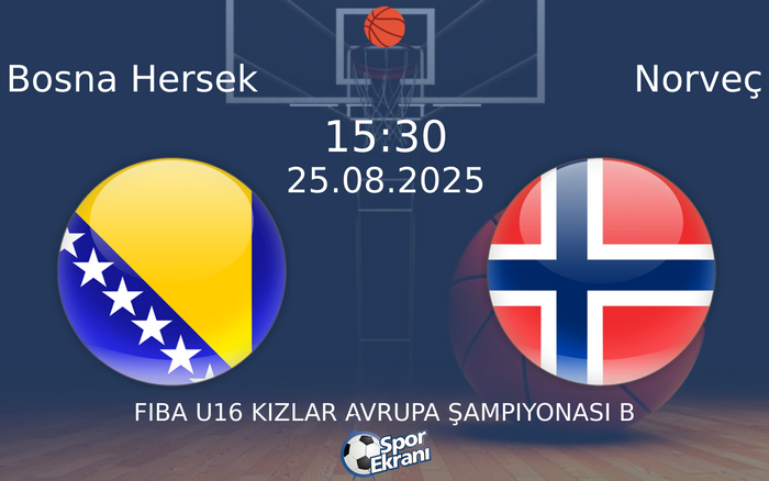 25 Ağustos 2025 Bosna Hersek vs Norveç maçı Hangi Kanalda Saat Kaçta Yayınlanacak? 25 Ağustos 2025 Bosna Hersek vs Norveç maçı Hangi Kanalda Saat Kaçta Yayınlanacak?