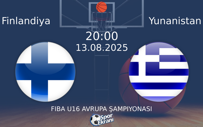 13 Ağustos 2025 Finlandiya vs Yunanistan maçı Hangi Kanalda Saat Kaçta Yayınlanacak?