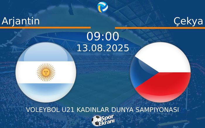 13 Ağustos 2025 Arjantin vs Çekya maçı Hangi Kanalda Saat Kaçta Yayınlanacak?