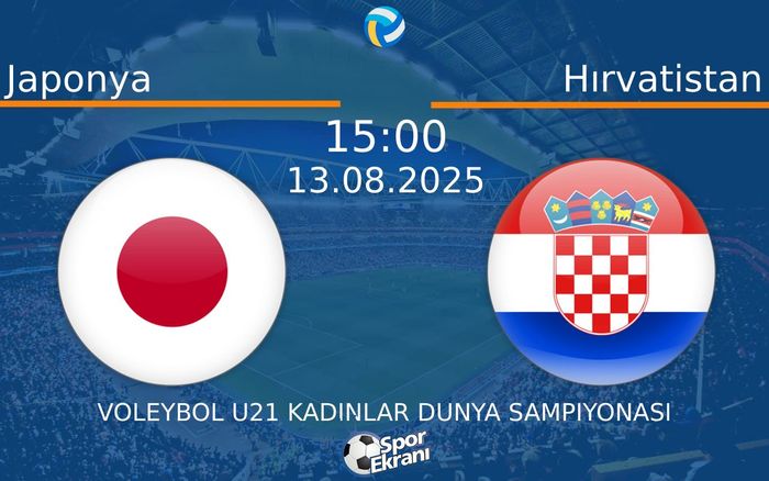 13 Ağustos 2025 Japonya vs Hırvatistan maçı Hangi Kanalda Saat Kaçta Yayınlanacak?