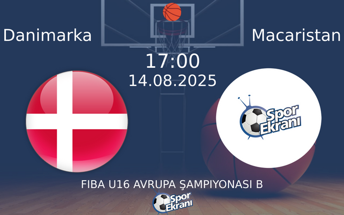14 Ağustos 2025 Danimarka vs Macaristan maçı Hangi Kanalda Saat Kaçta Yayınlanacak? 14 Ağustos 2025 Danimarka vs Macaristan maçı Hangi Kanalda Saat Kaçta Yayınlanacak?