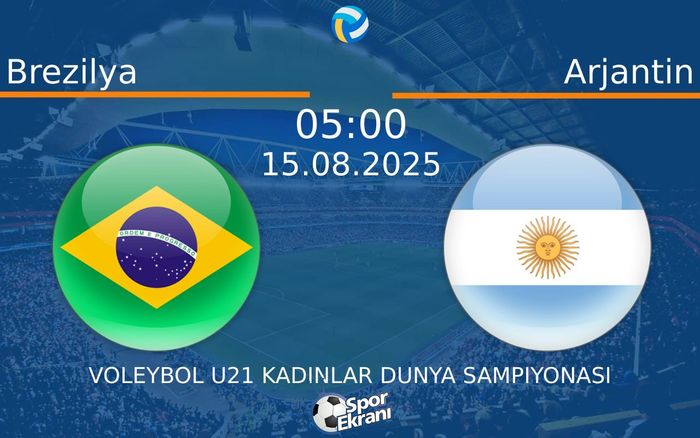 15 Ağustos 2025 Brezilya vs Arjantin maçı Hangi Kanalda Saat Kaçta Yayınlanacak?