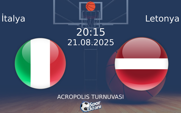 21 Ağustos 2025 İtalya vs Letonya maçı Hangi Kanalda Saat Kaçta Yayınlanacak?