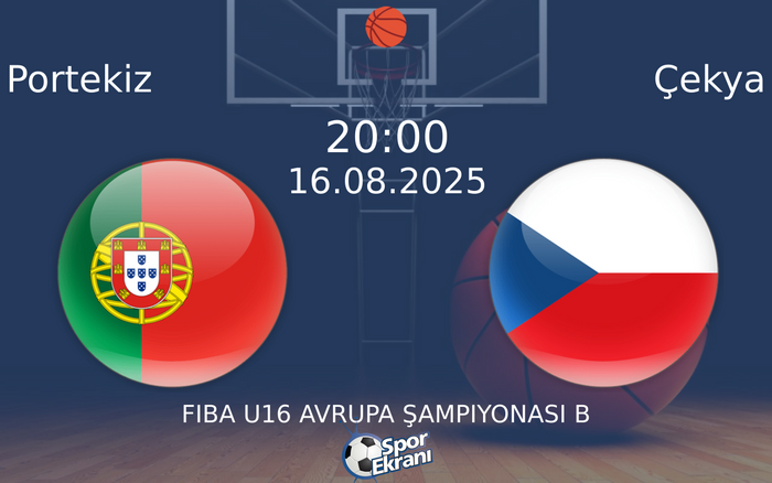16 Ağustos 2025 Portekiz vs Çekya maçı Hangi Kanalda Saat Kaçta Yayınlanacak? 16 Ağustos 2025 Portekiz vs Çekya maçı Hangi Kanalda Saat Kaçta Yayınlanacak?