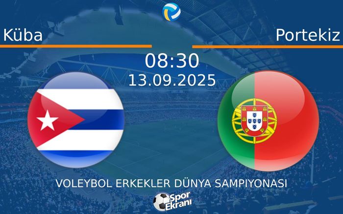 13 Eylül 2025 Küba vs Portekiz maçı Hangi Kanalda Saat Kaçta Yayınlanacak? 13 Eylül 2025 Küba vs Portekiz maçı Hangi Kanalda Saat Kaçta Yayınlanacak?