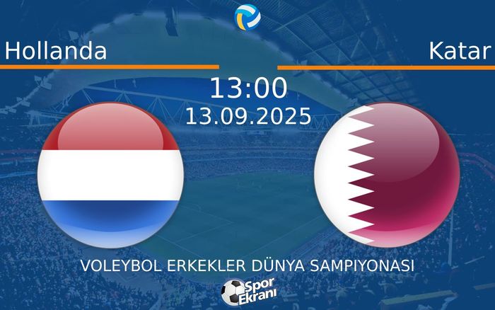 13 Eylül 2025 Hollanda vs Katar maçı Hangi Kanalda Saat Kaçta Yayınlanacak? 13 Eylül 2025 Hollanda vs Katar maçı Hangi Kanalda Saat Kaçta Yayınlanacak?