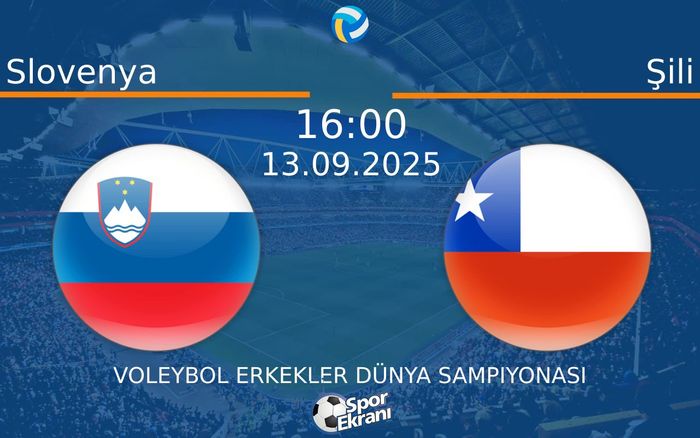 13 Eylül 2025 Slovenya vs Şili maçı Hangi Kanalda Saat Kaçta Yayınlanacak? 13 Eylül 2025 Slovenya vs Şili maçı Hangi Kanalda Saat Kaçta Yayınlanacak?