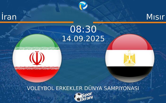 14 Eylül 2025 İran vs Mısır maçı Hangi Kanalda Saat Kaçta Yayınlanacak?