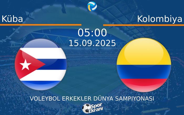 15 Eylül 2025 Küba vs Kolombiya maçı Hangi Kanalda Saat Kaçta Yayınlanacak?