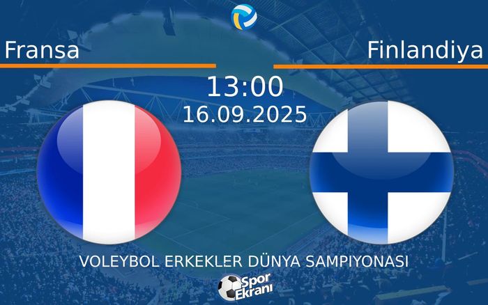 16 Eylül 2025 Fransa vs Finlandiya maçı Hangi Kanalda Saat Kaçta Yayınlanacak? 16 Eylül 2025 Fransa vs Finlandiya maçı Hangi Kanalda Saat Kaçta Yayınlanacak?