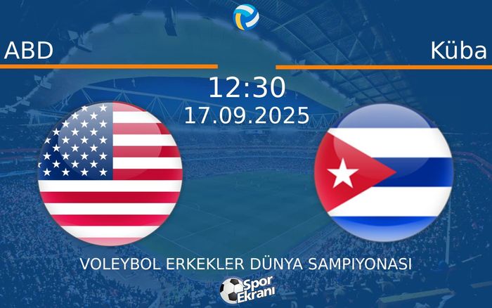 17 Eylül 2025 ABD vs Küba maçı Hangi Kanalda Saat Kaçta Yayınlanacak? 17 Eylül 2025 ABD vs Küba maçı Hangi Kanalda Saat Kaçta Yayınlanacak?