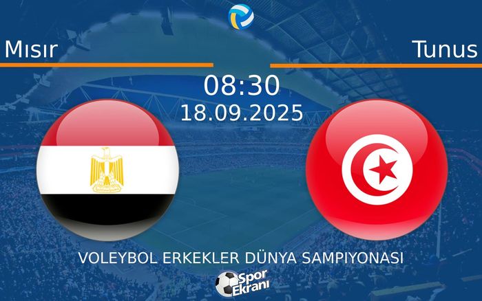 18 Eylül 2025 Mısır vs Tunus maçı Hangi Kanalda Saat Kaçta Yayınlanacak? 18 Eylül 2025 Mısır vs Tunus maçı Hangi Kanalda Saat Kaçta Yayınlanacak?