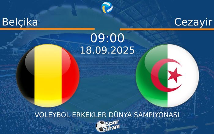 18 Eylül 2025 Belçika vs Cezayir maçı Hangi Kanalda Saat Kaçta Yayınlanacak?
