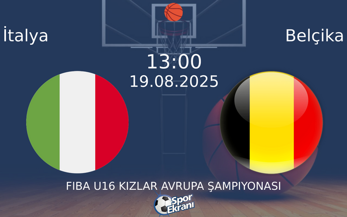 19 Ağustos 2025 İtalya vs Belçika maçı Hangi Kanalda Saat Kaçta Yayınlanacak? 19 Ağustos 2025 İtalya vs Belçika maçı Hangi Kanalda Saat Kaçta Yayınlanacak?
