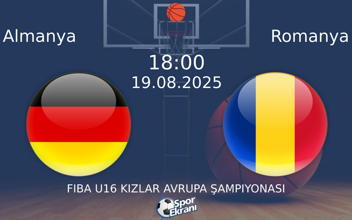 19 Ağustos 2025 Almanya vs Romanya maçı Hangi Kanalda Saat Kaçta Yayınlanacak?