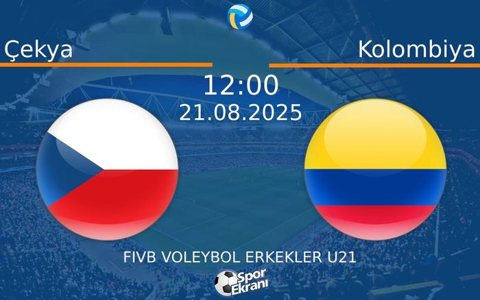 21 Ağustos 2025 Çekya vs Kolombiya maçı Hangi Kanalda Saat Kaçta Yayınlanacak? 21 Ağustos 2025 Çekya vs Kolombiya maçı Hangi Kanalda Saat Kaçta Yayınlanacak?