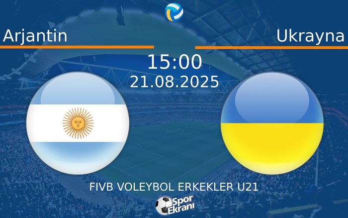 21 Ağustos 2025 Arjantin vs Ukrayna maçı Hangi Kanalda Saat Kaçta Yayınlanacak?