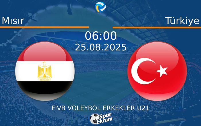 25 Ağustos 2025 Mısır vs Türkiye maçı Hangi Kanalda Saat Kaçta Yayınlanacak? 25 Ağustos 2025 Mısır vs Türkiye maçı Hangi Kanalda Saat Kaçta Yayınlanacak?