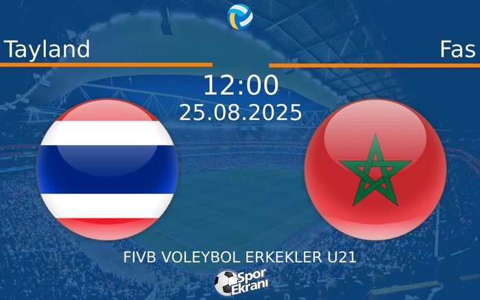 25 Ağustos 2025 Tayland vs Fas maçı Hangi Kanalda Saat Kaçta Yayınlanacak?