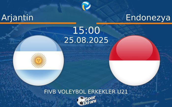 25 Ağustos 2025 Arjantin vs Endonezya maçı Hangi Kanalda Saat Kaçta Yayınlanacak?