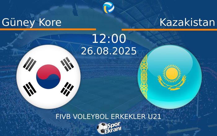26 Ağustos 2025 Güney Kore vs Kazakistan maçı Hangi Kanalda Saat Kaçta Yayınlanacak? 26 Ağustos 2025 Güney Kore vs Kazakistan maçı Hangi Kanalda Saat Kaçta Yayınlanacak?