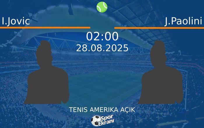 28 Ağustos 2025 I.Jovic vs J.Paolini maçı Hangi Kanalda Saat Kaçta Yayınlanacak? 28 Ağustos 2025 I.Jovic vs J.Paolini maçı Hangi Kanalda Saat Kaçta Yayınlanacak?
