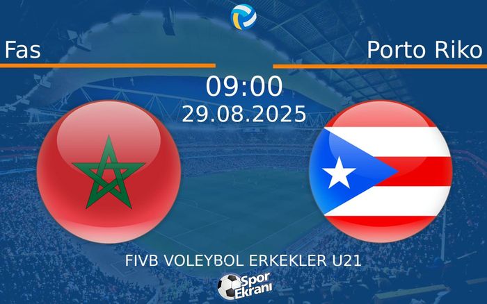 29 Ağustos 2025 Fas vs Porto Riko maçı Hangi Kanalda Saat Kaçta Yayınlanacak?
