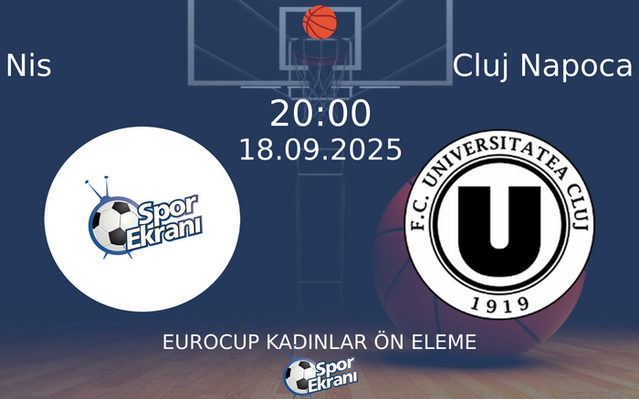 18 Eylül 2025 Nis vs Cluj Napoca maçı Hangi Kanalda Saat Kaçta Yayınlanacak? 18 Eylül 2025 Nis vs Cluj Napoca maçı Hangi Kanalda Saat Kaçta Yayınlanacak?