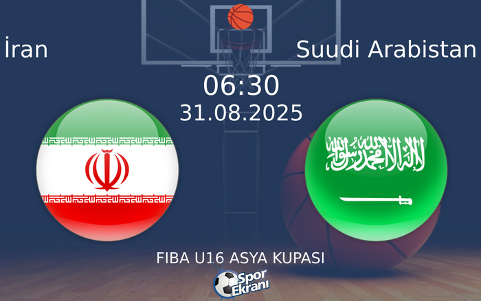 31 Ağustos 2025 İran vs Suudi Arabistan maçı Hangi Kanalda Saat Kaçta Yayınlanacak? 31 Ağustos 2025 İran vs Suudi Arabistan maçı Hangi Kanalda Saat Kaçta Yayınlanacak?