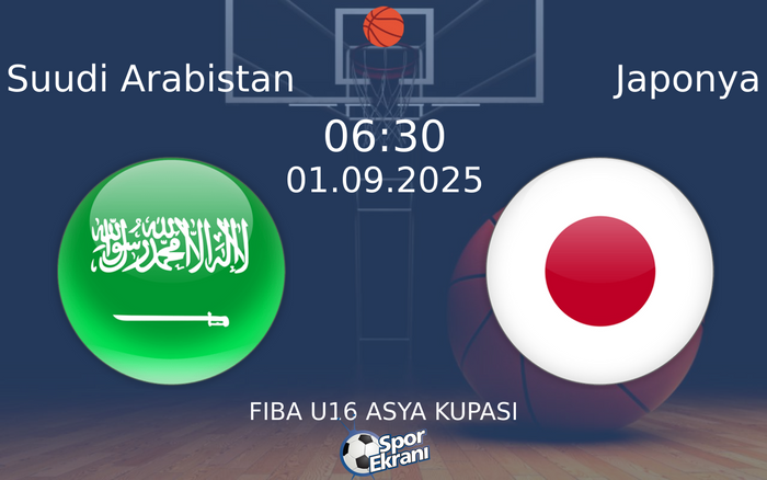 01 Eylül 2025 Suudi Arabistan vs Japonya maçı Hangi Kanalda Saat Kaçta Yayınlanacak? 01 Eylül 2025 Suudi Arabistan vs Japonya maçı Hangi Kanalda Saat Kaçta Yayınlanacak?