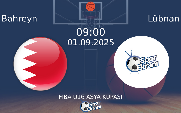 01 Eylül 2025 Bahreyn vs Lübnan maçı Hangi Kanalda Saat Kaçta Yayınlanacak? 01 Eylül 2025 Bahreyn vs Lübnan maçı Hangi Kanalda Saat Kaçta Yayınlanacak?