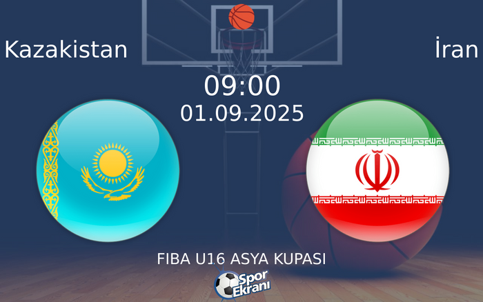 01 Eylül 2025 Kazakistan vs İran maçı Hangi Kanalda Saat Kaçta Yayınlanacak? 01 Eylül 2025 Kazakistan vs İran maçı Hangi Kanalda Saat Kaçta Yayınlanacak?