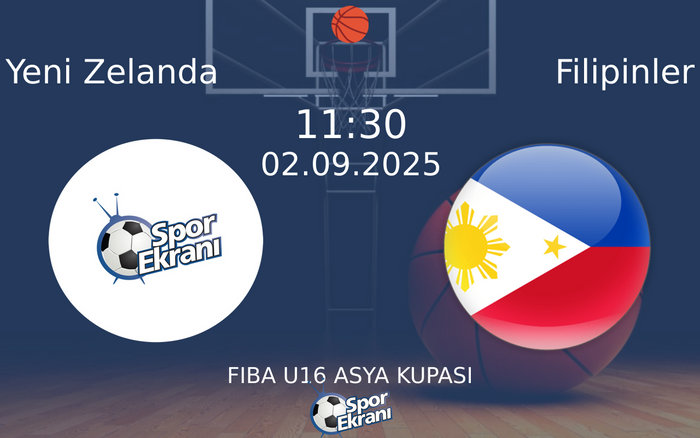 02 Eylül 2025 Yeni Zelanda vs Filipinler maçı Hangi Kanalda Saat Kaçta Yayınlanacak? 02 Eylül 2025 Yeni Zelanda vs Filipinler maçı Hangi Kanalda Saat Kaçta Yayınlanacak?