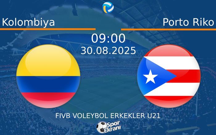 30 Ağustos 2025 Kolombiya vs Porto Riko maçı Hangi Kanalda Saat Kaçta Yayınlanacak?