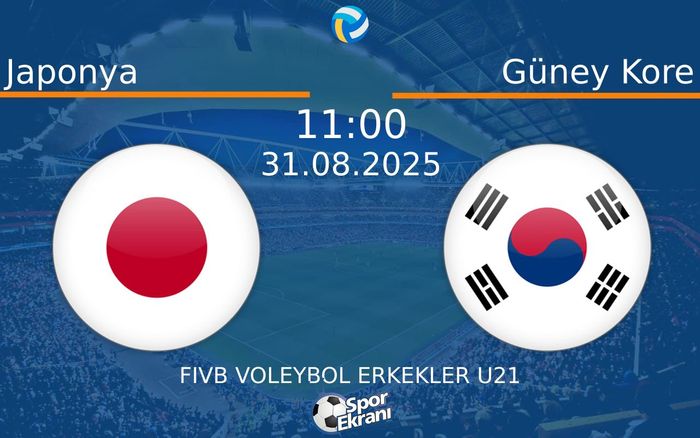 31 Ağustos 2025 Japonya vs Güney Kore maçı Hangi Kanalda Saat Kaçta Yayınlanacak? 31 Ağustos 2025 Japonya vs Güney Kore maçı Hangi Kanalda Saat Kaçta Yayınlanacak?
