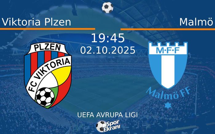 02 Ekim 2025 Viktoria Plzen vs Malmö maçı Hangi Kanalda Saat Kaçta Yayınlanacak? 02 Ekim 2025 Viktoria Plzen vs Malmö maçı Hangi Kanalda Saat Kaçta Yayınlanacak?
