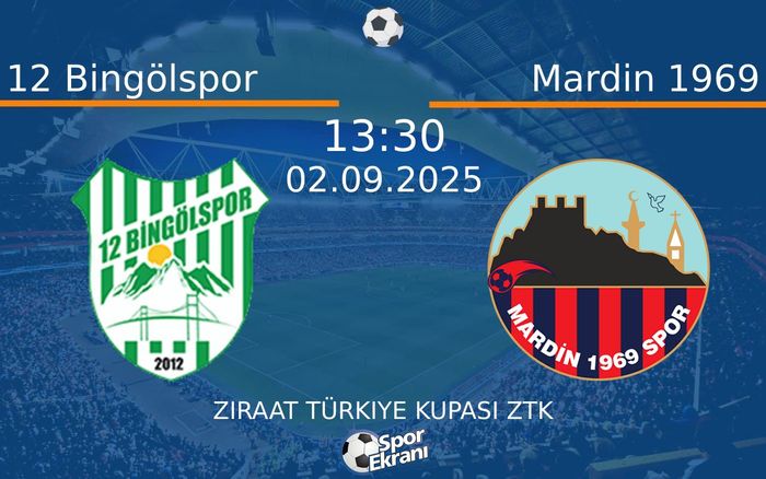 02 Eylül 2025 12 Bingölspor vs Mardin 1969 maçı Hangi Kanalda Saat Kaçta Yayınlanacak?