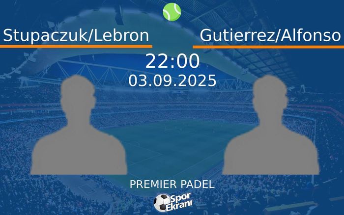 03 Eylül 2025 Stupaczuk/Lebron vs Gutierrez/Alfonso maçı Hangi Kanalda Saat Kaçta Yayınlanacak?