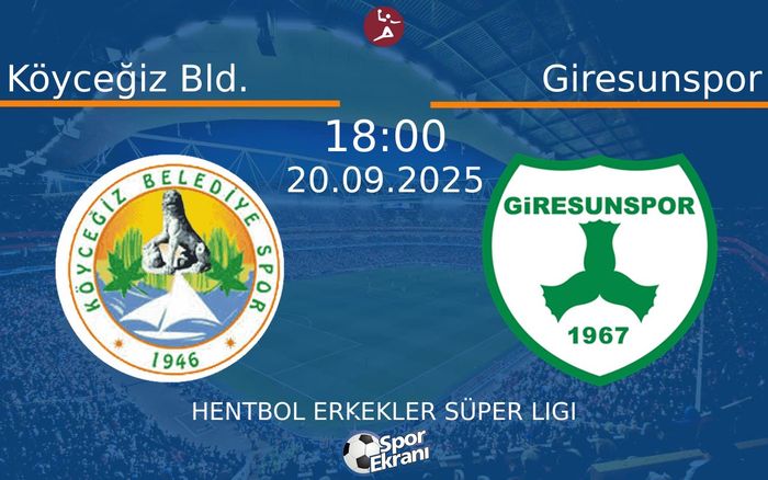 20 Eylül 2025 Köyceğiz Bld. vs Giresunspor maçı Hangi Kanalda Saat Kaçta Yayınlanacak? 20 Eylül 2025 Köyceğiz Bld. vs Giresunspor maçı Hangi Kanalda Saat Kaçta Yayınlanacak?