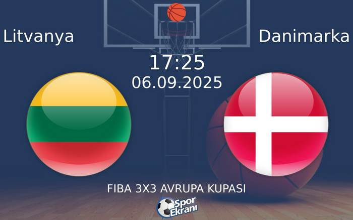 06 Eylül 2025 Litvanya vs Danimarka maçı Hangi Kanalda Saat Kaçta Yayınlanacak? 06 Eylül 2025 Litvanya vs Danimarka maçı Hangi Kanalda Saat Kaçta Yayınlanacak?