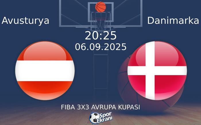 06 Eylül 2025 Avusturya vs Danimarka maçı Hangi Kanalda Saat Kaçta Yayınlanacak? 06 Eylül 2025 Avusturya vs Danimarka maçı Hangi Kanalda Saat Kaçta Yayınlanacak?