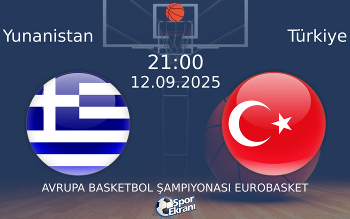 12 Eylül 2025 Yunanistan vs Türkiye maçı Hangi Kanalda Saat Kaçta Yayınlanacak?