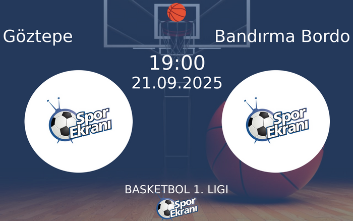 21 Eylül 2025 Göztepe vs Bandırma Bordo maçı Hangi Kanalda Saat Kaçta Yayınlanacak?