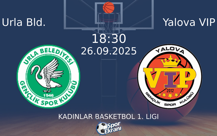 26 Eylül 2025 Urla Bld. vs Yalova VIP maçı Hangi Kanalda Saat Kaçta Yayınlanacak? 26 Eylül 2025 Urla Bld. vs Yalova VIP maçı Hangi Kanalda Saat Kaçta Yayınlanacak?